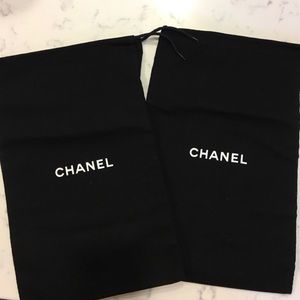 NEW Chanel shoe dust bags